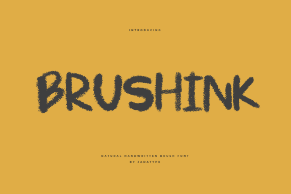 Brushink: Bold Typography for Modern Brands