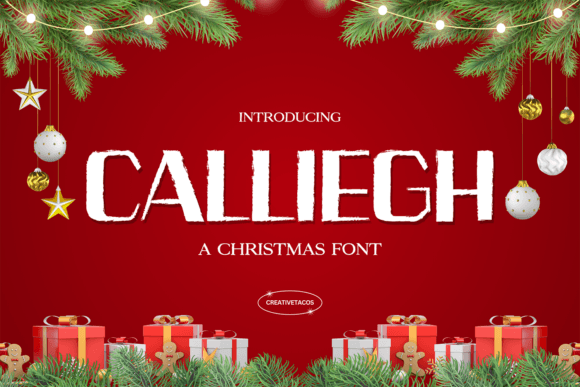 Calliegh: A Versatile Font for Rustic and Playful Designs