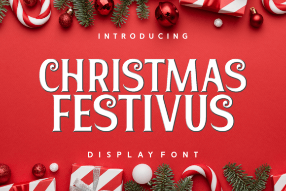 Christmas Festivus: A Whimsical Font for Holiday Magic