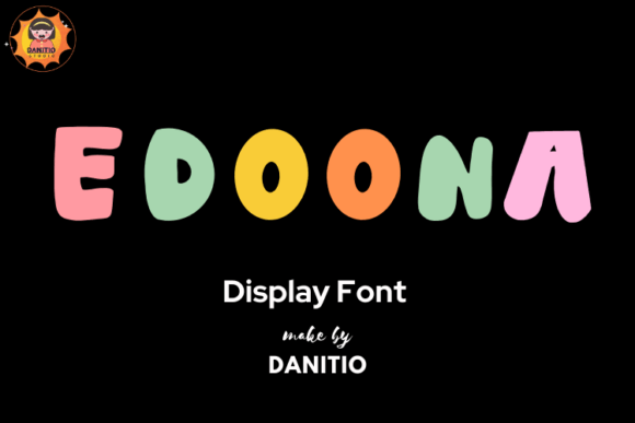Edoona: The Cute Display Font for Creative Projects