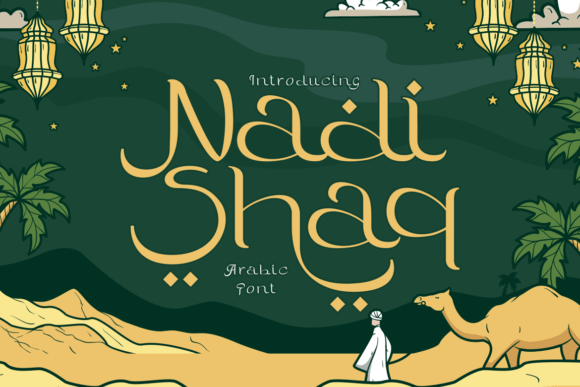 Elevating Design Authenticity with the Nadishaq Typeface
