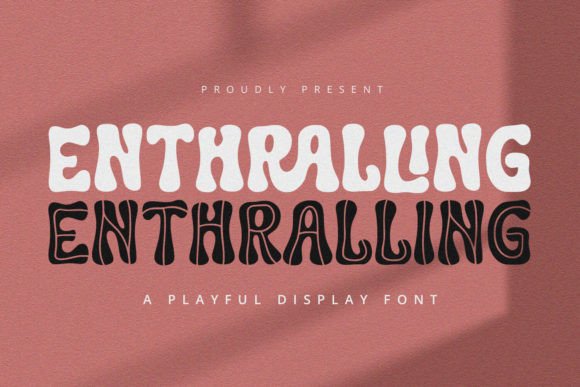 Enthralling Font: Romantic Style for Bold Branding