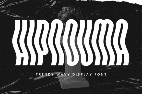 Hipnouma: A Wavy, Bold Font for Modern Design