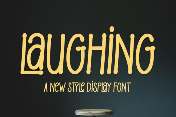 Laughing: A Quirky Font for Sweet Designs