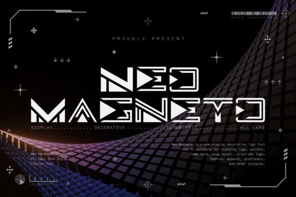 Neo Magneto: A Bold Display Font for Modern Branding