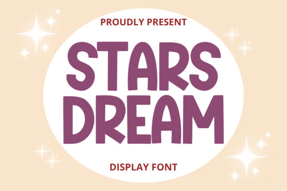 Stars Dream: A Casual Display Font for Bold Creativity