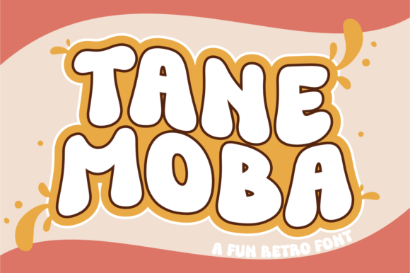 Tane Moba: The Groovy Display Font for Bold Designs