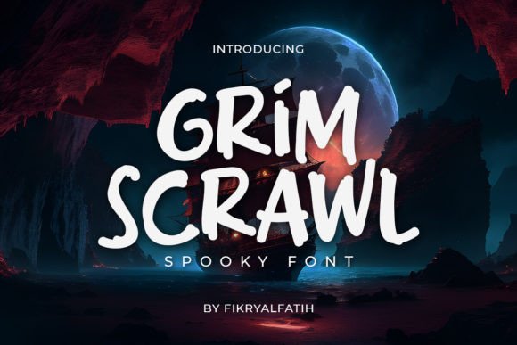 Unleashing the Horror: Why Grim Scrawl is Your Go-To Font for Halloween Projects