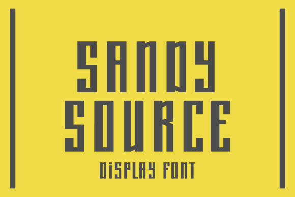 Why Sandy Source is the Bold Display Font Modern Creators Need